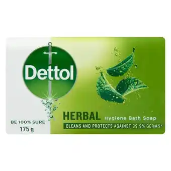 Pick n Pay Liquor Dettol Herbal Hygiene Soap 175g offer