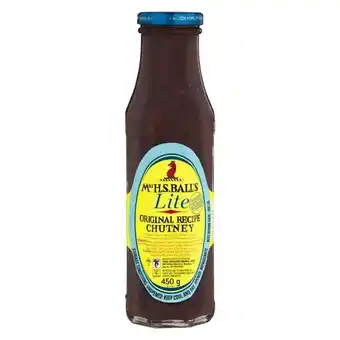 Pick n Pay Liquor Mrs H.S.Ball's Original Lite Chutney 450g offer
