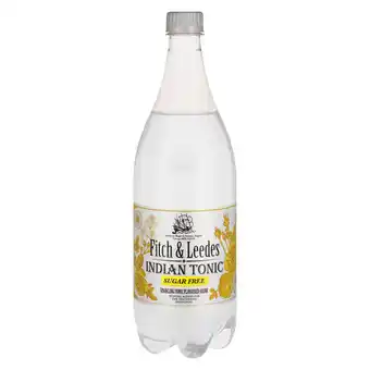 Pick n Pay Liquor Fitch & Leedes Indian Sugar Free Tonic 1L offer