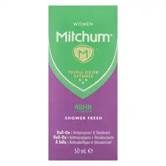 Pick n Pay Liquor Mitchum Advanced Invisible Women Roll On Shower Fresh 50ml offer