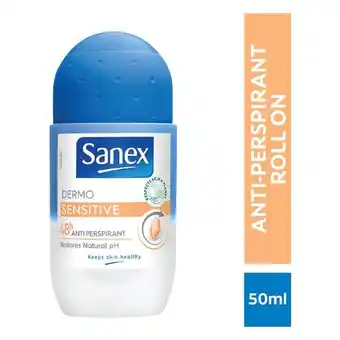 Pick n Pay Liquor Sanex Roll On Sensitive 50ml offer