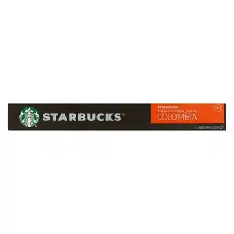 Pick n Pay Liquor Starbucks Single-Origin Colombia By Nespresso Medium Roast Coffee 10 Capsules offer