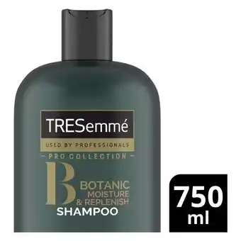 Pick n Pay Liquor Tresemmé Botanicals Moisture & Replenish Lower Sulphate Shampoo 750ml offer