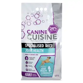 Pick n Pay Liquor Canine Cuisine Joint Health Adult Dog Food 5.5kg offer