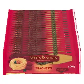 Pick n Pay Liquor Fatti's & Moni's Spaghetti 500g x 20 offer