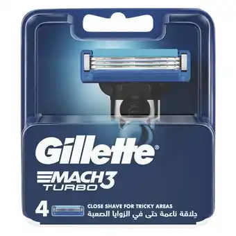 Pick n Pay Liquor Gillette Mach 3 Turbo Cartridges 4 Pack offer