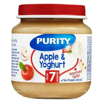 Pick n Pay Liquor Purity Jar Apple & Yoghurt 125ml from 7 Months offer