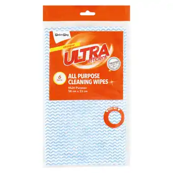 Pick n Pay Liquor PnP Ultra Cleaning Wipes Blue 6 Pack offer