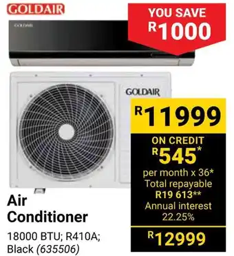 Builders Warehouse Goldair Air Conditioner offer