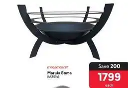 Makro Megamaster - marula boma offer