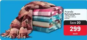 Aranda - my everyday blanket