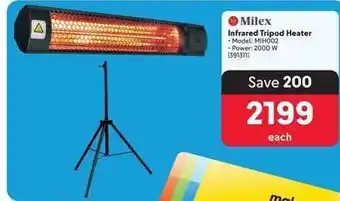 Makro Milex - infrared tripod heater offer