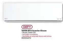 Defy - 12000 btu inverter aircon