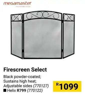 Builders Warehouse megamaster Firescreen Select offer