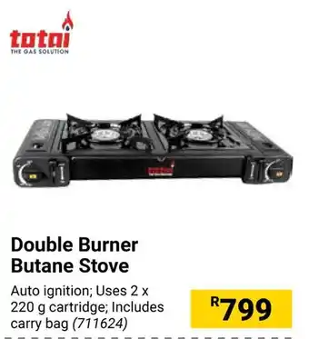 Builders Warehouse totai Double Burner Butane Stove offer