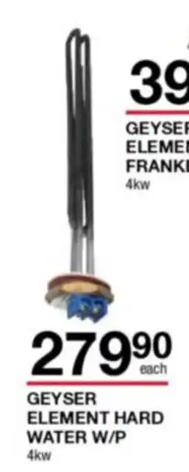 Build It Geyser Element Hard Water W/P 4kw offer