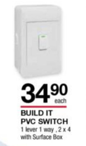 Built It PVC Switch