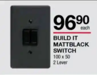 Build It Built It Mattblack Switch 100x50 2 Litre offer