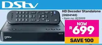 Game DStv HD Decoder Standalone (DSD4140) offer