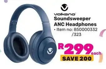 Game volkano Soundsweeper ANC Headphones offer