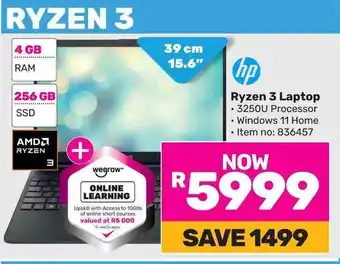 Game hp Ryzen 3 Laptop offer