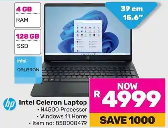 Game hp Intel Celeron Laptop offer