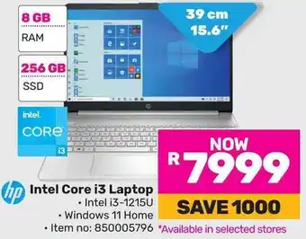 Game hp Intel Core i3 Laptop offer