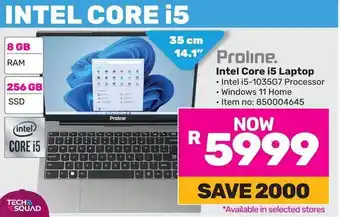 Game Proline. Intel Core i5 Laptop offer