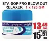 Arrow Cash And Carry Sta-Sof-Fro Blow Out Relaxer 1x125gm offer