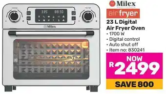 Game Milex airfryer 23 L Digital Air Fryer Oven offer