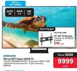 Makro Samsung - 139 cm (55) smart qled tv offer