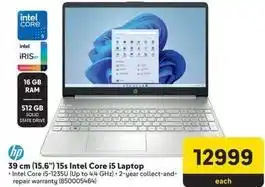 Makro Hp - 39 cm (15.6) 15s intel core i5 laptop offer