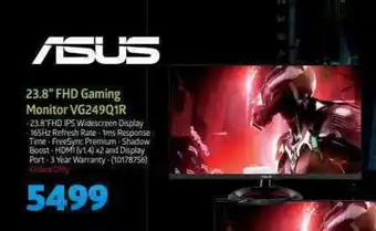 Incredible Connection Asus - 23.8" FHD Gaming Monitor VG249Q1R offer