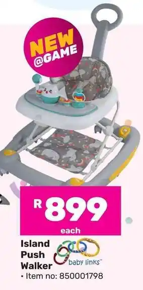 Game Island Push Walker offer