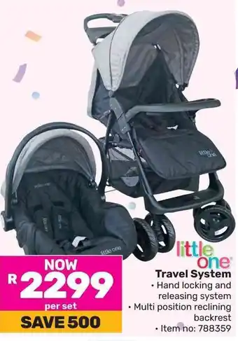 Game little one Travel System offer