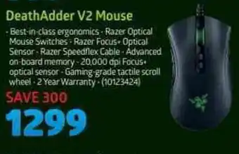 Incredible Connection Razer - DeathAdder V2 Mouse offer