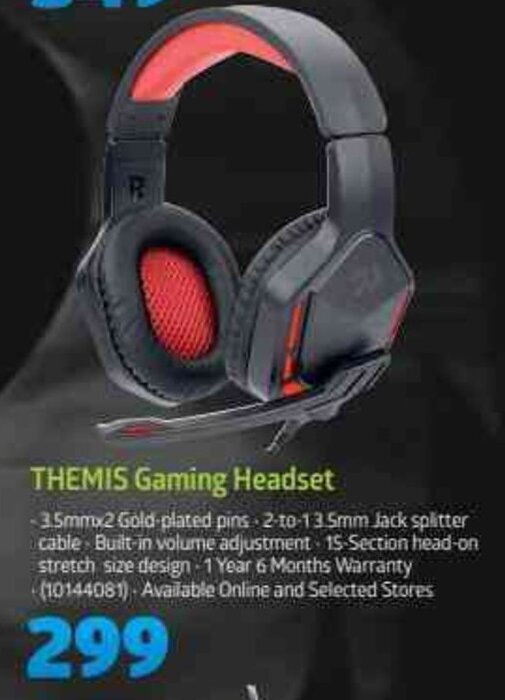 Redragon - Themis Gaming Headset offer at Incredible Connection