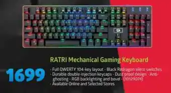 Redragon - Ratri Mechanical Gaming Keyboard