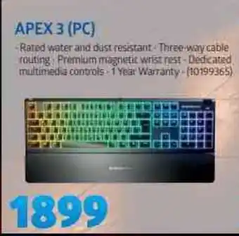 Incredible Connection APEX 3 (PC) offer
