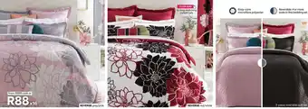 HomeChoice Bedding Set Reverse Grey/Pink/Reverse Red White offer