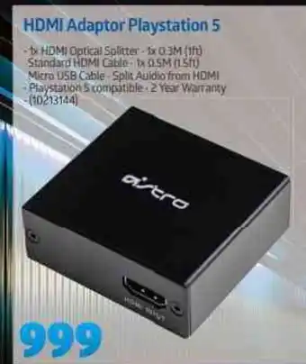 Astro - HDMI Adaptor Playstation 5