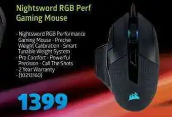 Corsair - Nightsword RGB Perf Gaming Mouse