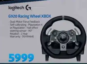 Incredible Connection Logitech - G920 Racing Wheel XBOX offer
