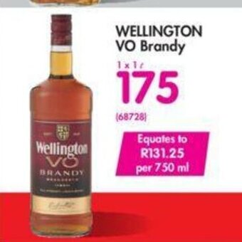 Wellington VO Brandy 1L