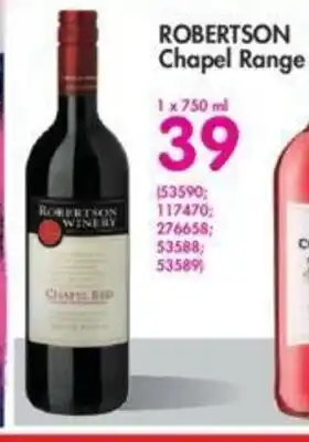 Makro Robertson Chapel Range 750ml offer