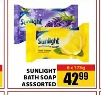 Jumbo Sunlight Bath Soap Assorted 6 x 175g offer