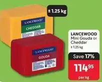 Makro Lancewood - mini gouda or cheddar offer