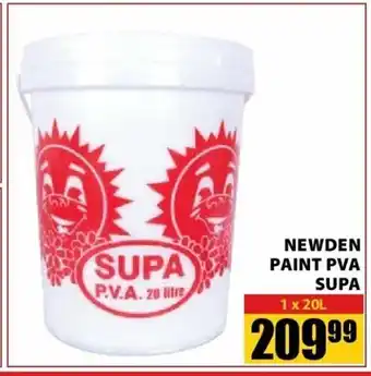 Jumbo Newden Paint PVA SUPA 1 x 20L offer