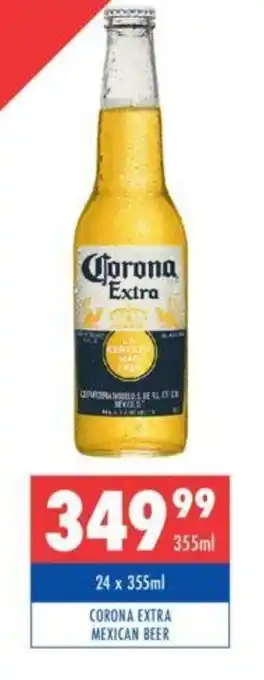 Ultra Liquors CORONA EXTRA MEXICAN BEER offer