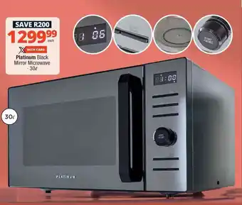 Checkers Hyper Platinum Black Mirror Microwave offer